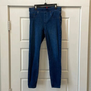 SPANX denim leggings size medium‎ dark wash